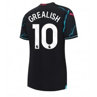 Dámy Fotbalový dres Manchester City Jack Grealish #10 2023-24 Třetí Krátký Rukáv